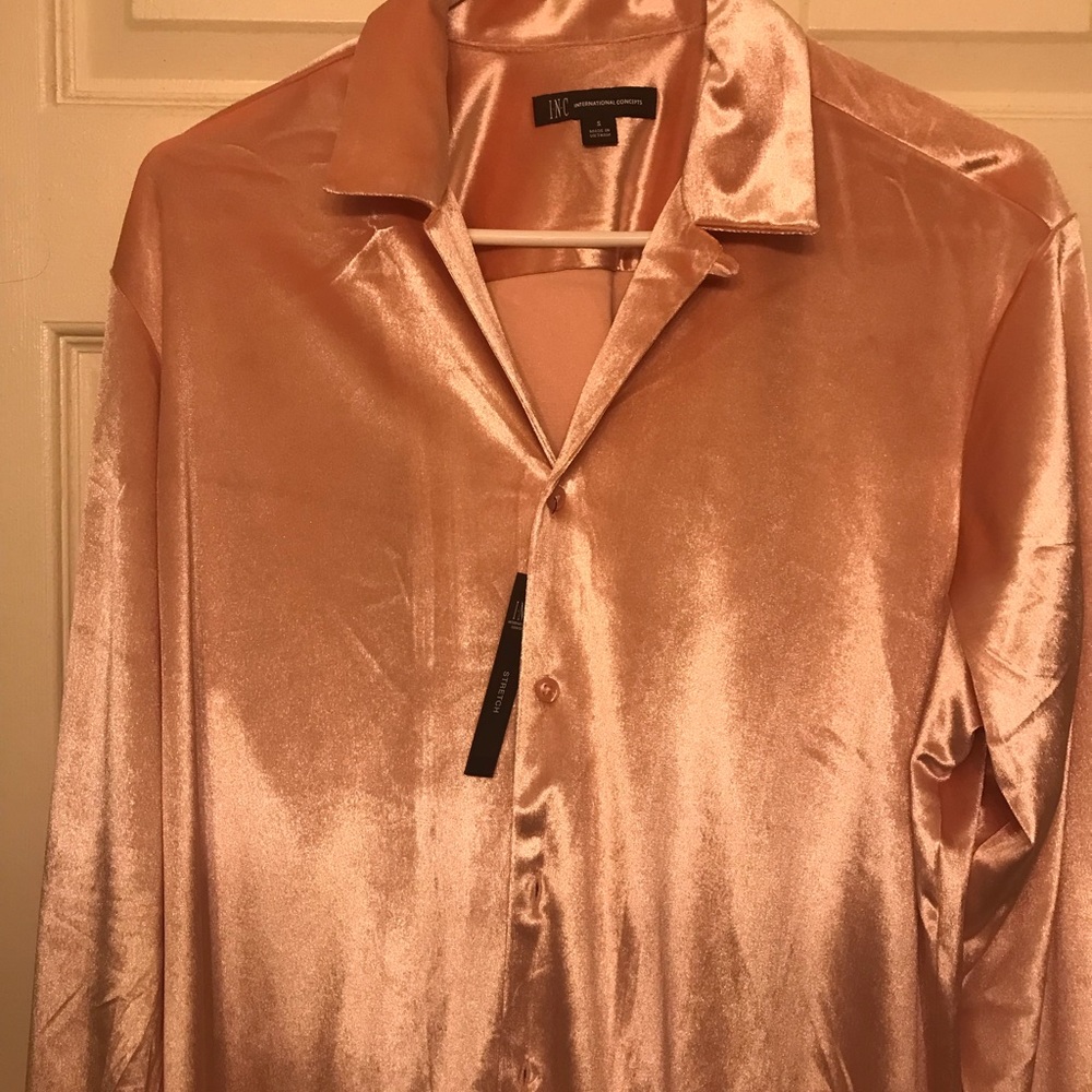 Mens INC Long Sleeve Shirt